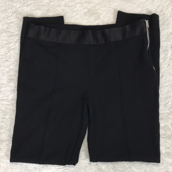 EVERLANE The Stretch Ponte Skinny Pants Black 8 - Picture 2 of 12